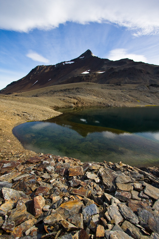 Mountain Reflected In Crean Lake